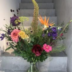 Boechouts fields bouquet met vaas